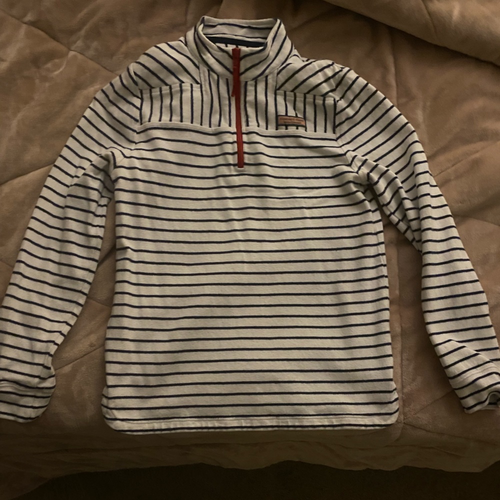 Nautical striped Vineyard Vines Pullover